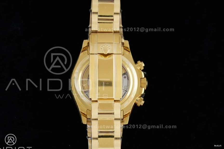 V9 on QF Edition 1:1 Best 126528LN QF4132 Le (Weighted) Mans Daytona YG Bracelet 0421